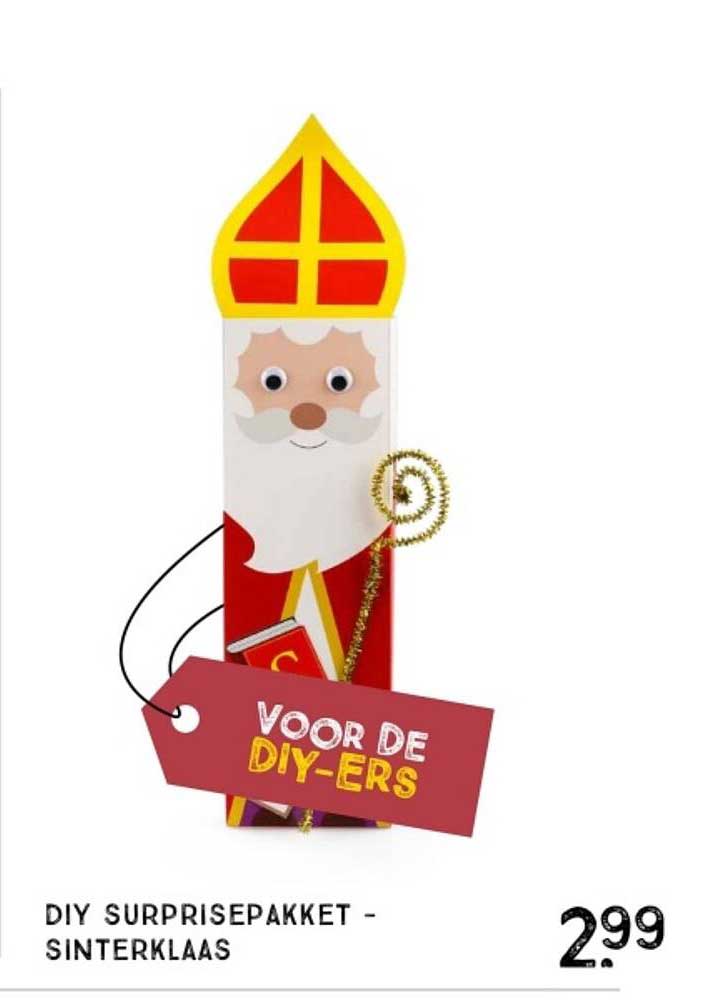 DIY SURPRISEPAKKET - SINTERKLAAS