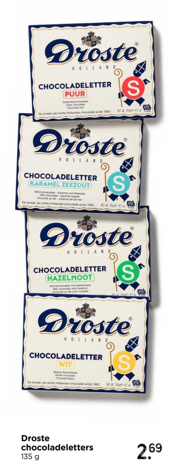 Droste chocoladeletters