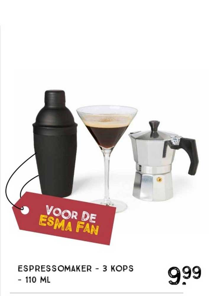 ESPRESSOMAKER - 3 KOPS