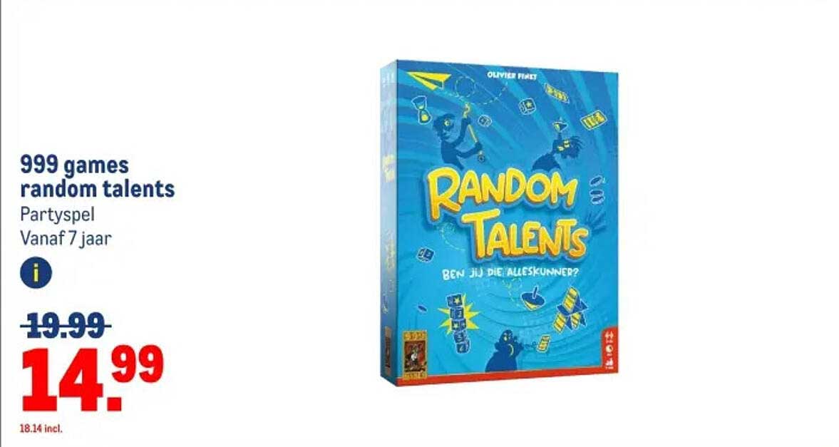 999 games random talents