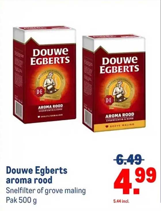 Douwe Egberts aroma rood