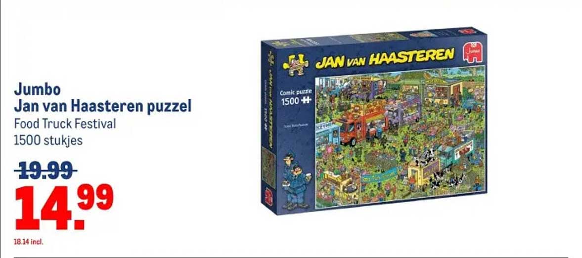 Jan van Haasteren puzzle Food Truck Festival