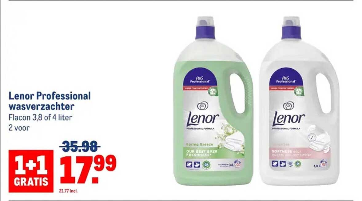 Lenor Professional wasverzachter