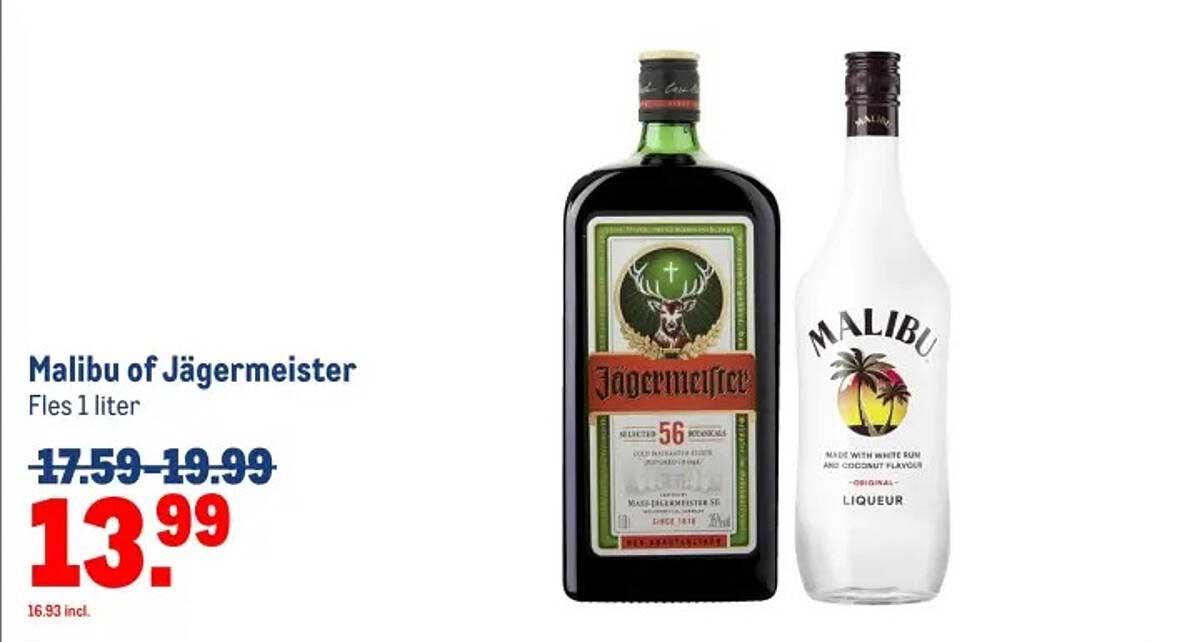 Malibu of Jägermeister