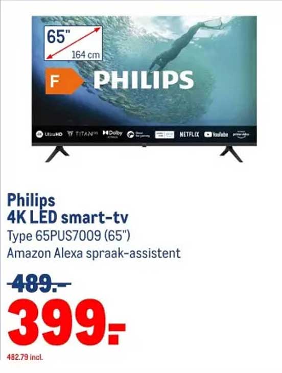 Philips 4K LED smart-tv