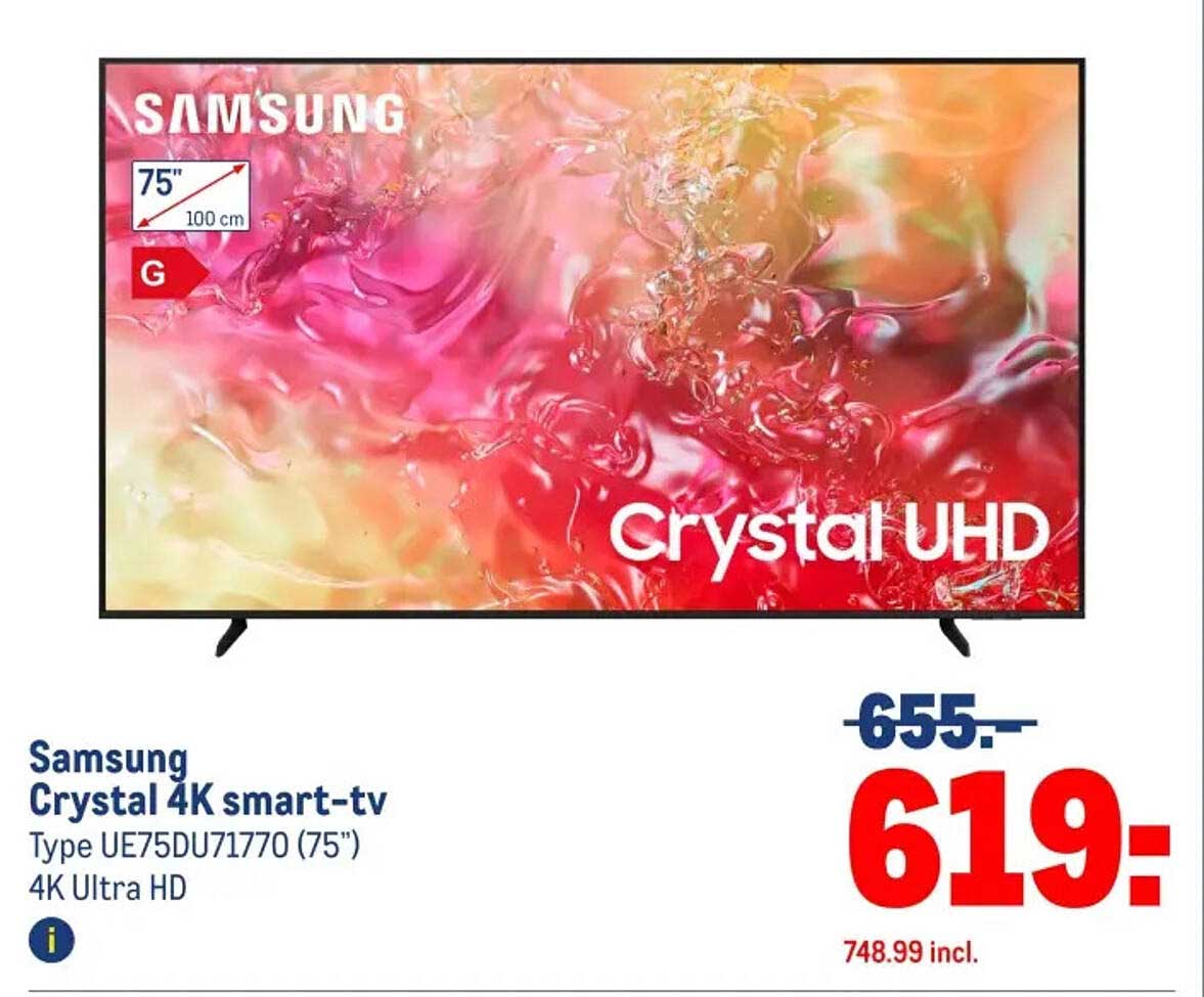 Samsung Crystal 4K smart-tv