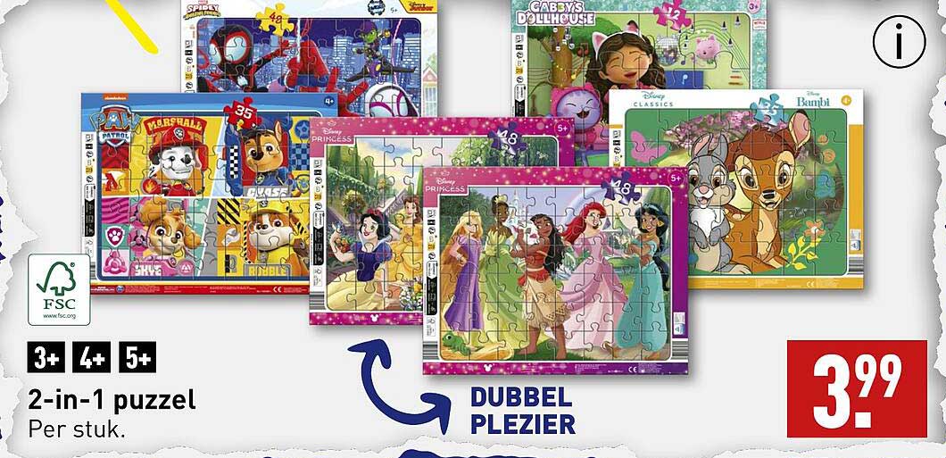 2-in-1 puzzel