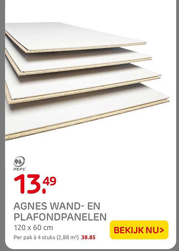 AGNES WAND- EN PLAFOND PANELEN