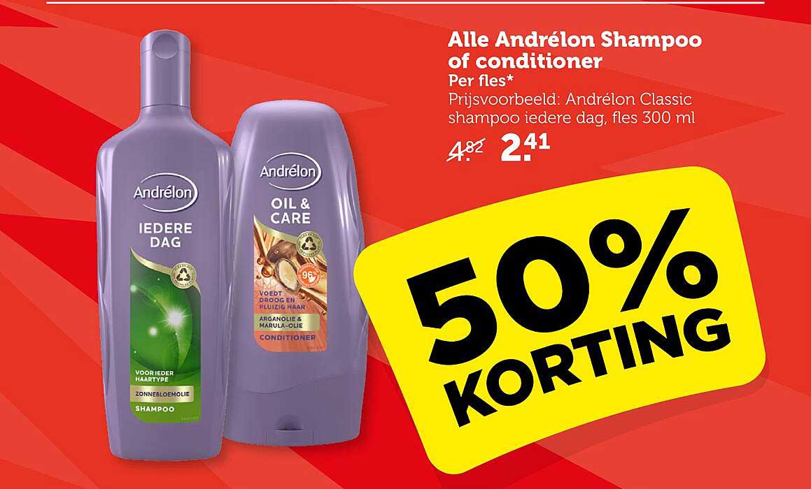 Alle Andrélon Shampoo of conditioner