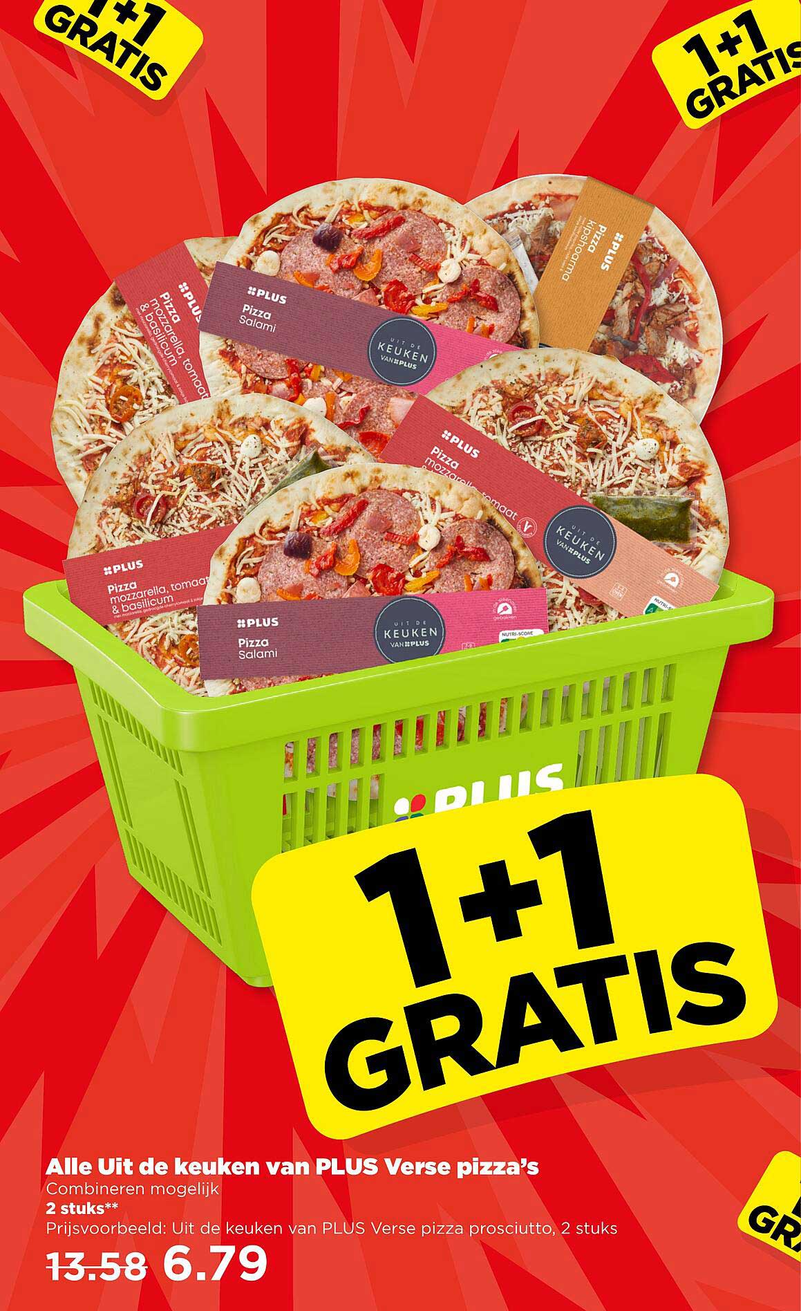 Alle Uit de keuken van PLUS Verse pizza's