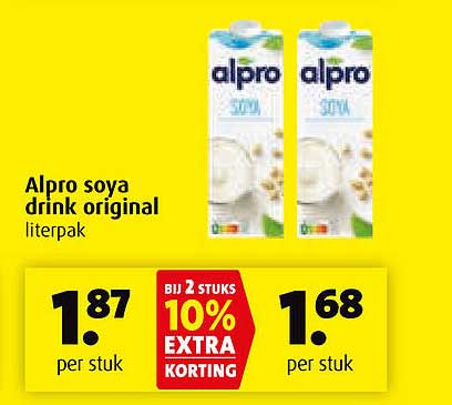 Alpro soya drink original