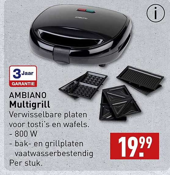 AMBIANO Multigrill