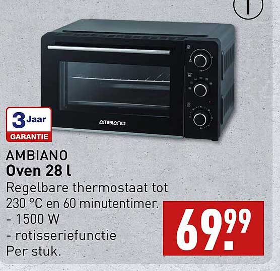 AMBIANO Oven 28 l