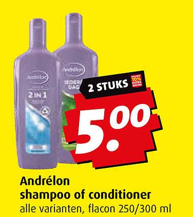 Andrélon shampoo of conditioner