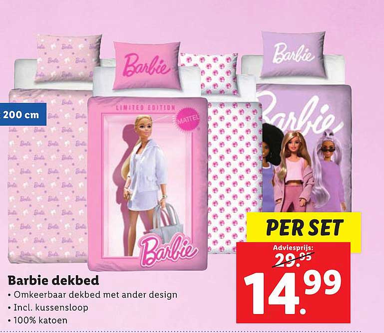 Barbie dekbed