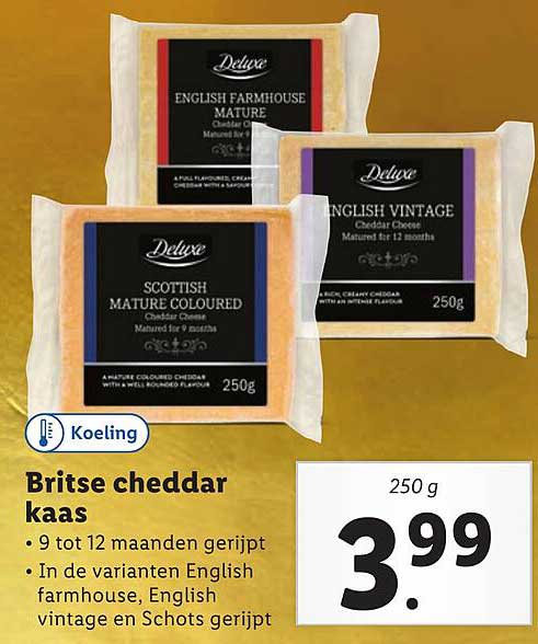 Britse cheddar kaas