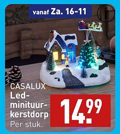 CASALUX Led-minikerkdorpsdorp