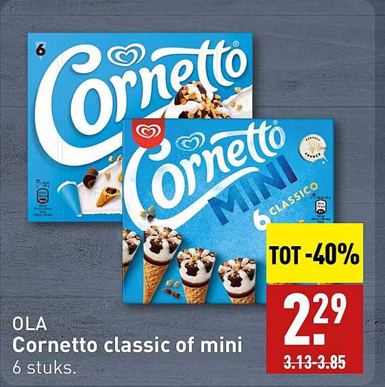 Cornetto classic of mini