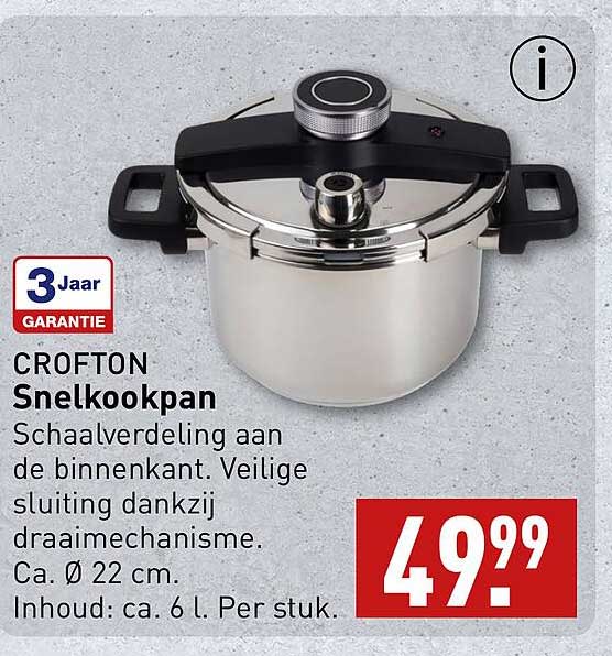 CROFTON Snelkookpan