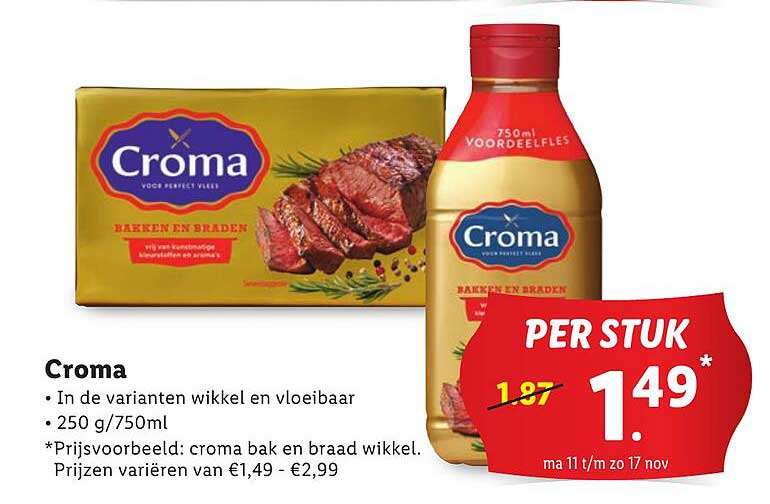 Croma Baken en Braden