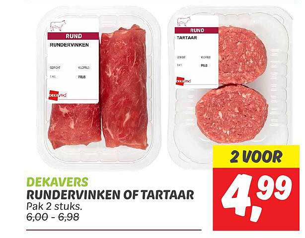 DEKAVERS RUNDERVINKEN OF TARTAAR