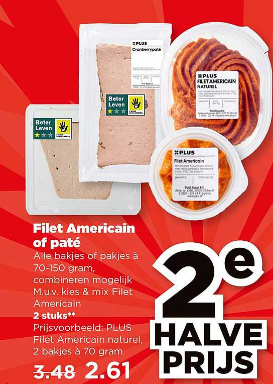 Filet Americain of paté