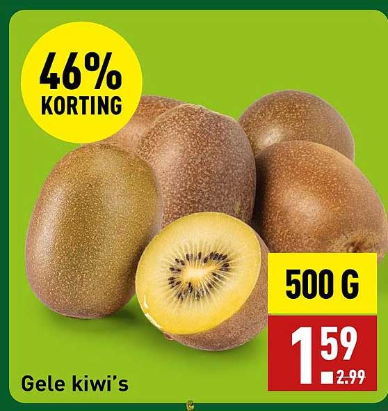 Gele kiwi's