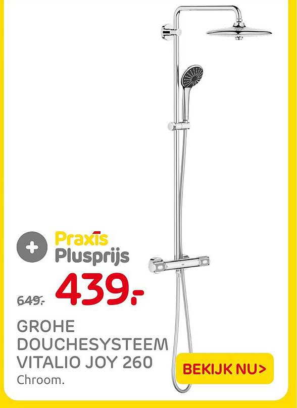 GROHE DOUCHESYSTEEM VITALIO JOY 260