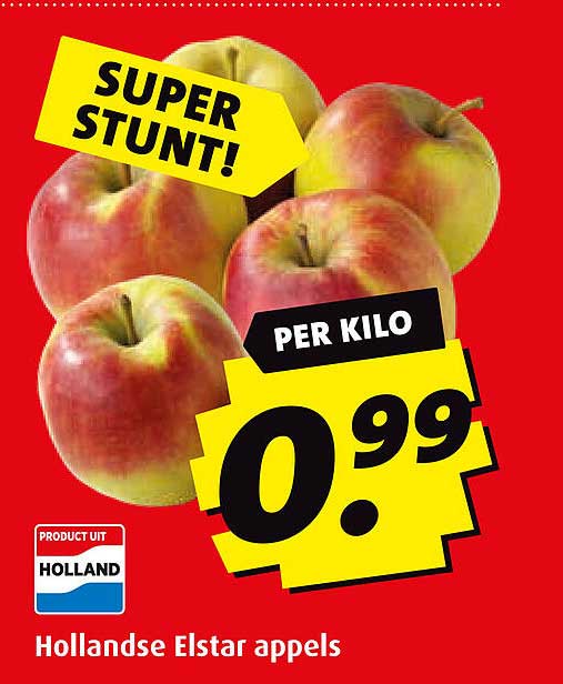 Hollandse Elstar appels