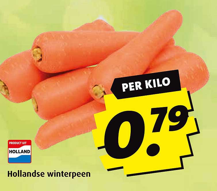 Hollandse winterpeen