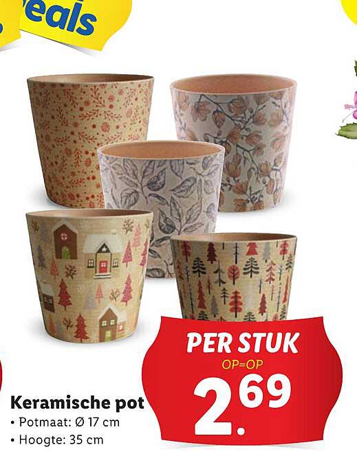 Keramische pot