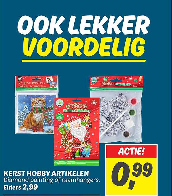 KERST HOBBY ARTIKELEN