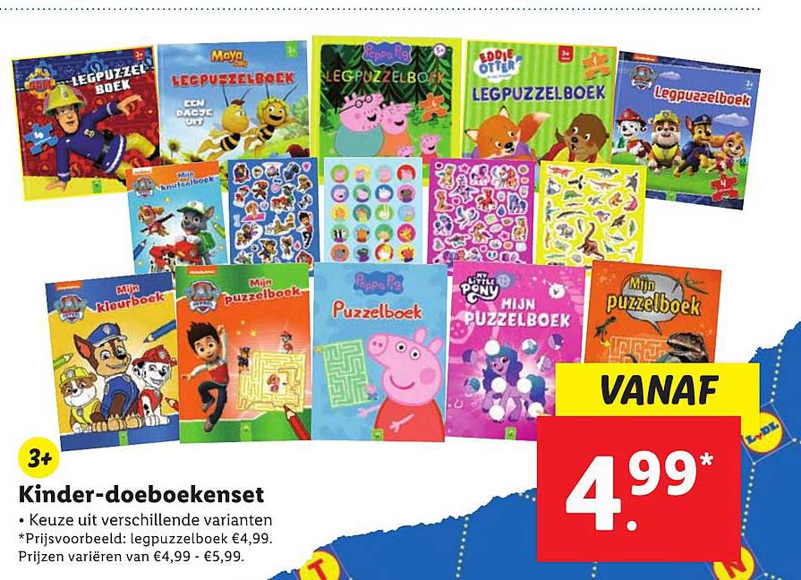 Kinder-doeboekenset