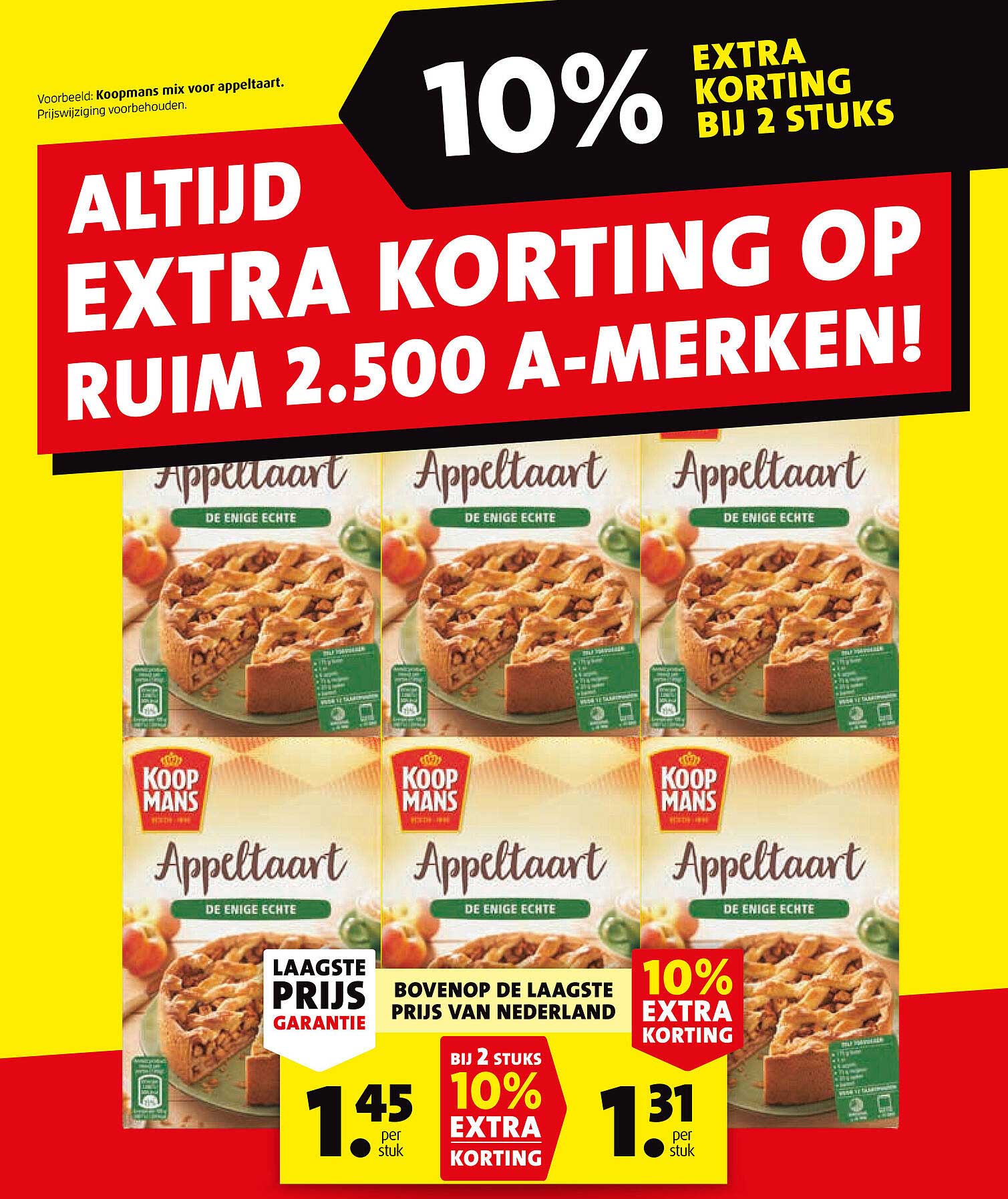 KOOPMANS Appeltaart De Enige Echte