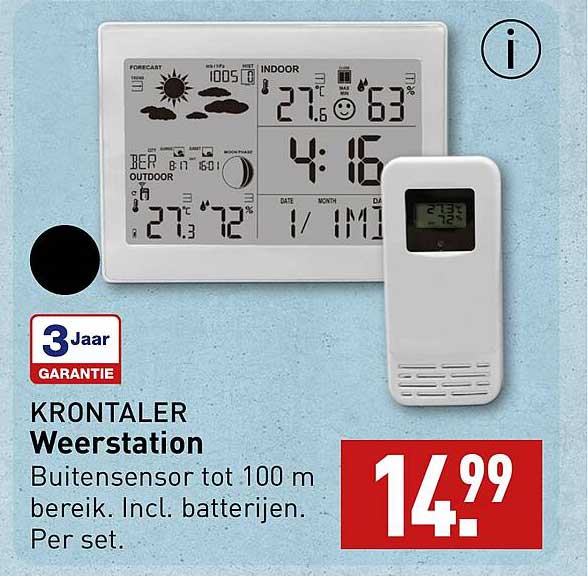 KRONTALER Weerstation