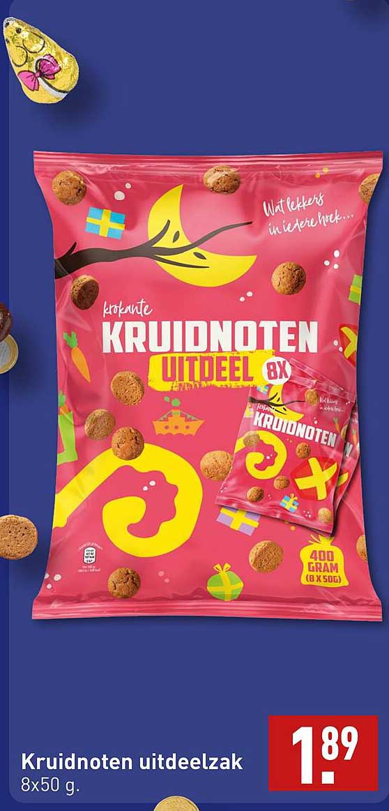 Kruidnoten uitdeelzak