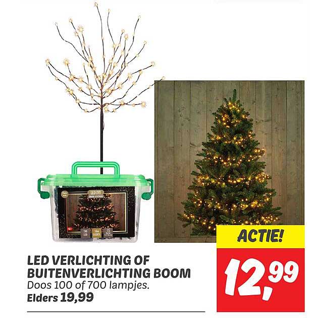 LED VERLICHTING OF BUITENVERLICHTING BOOM