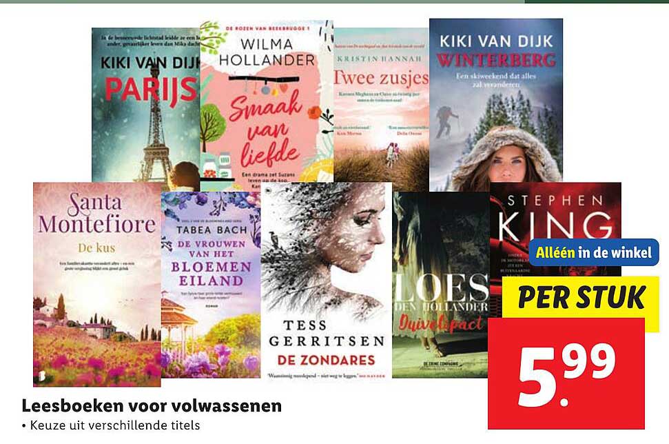 Leesboeken voor volwassenen