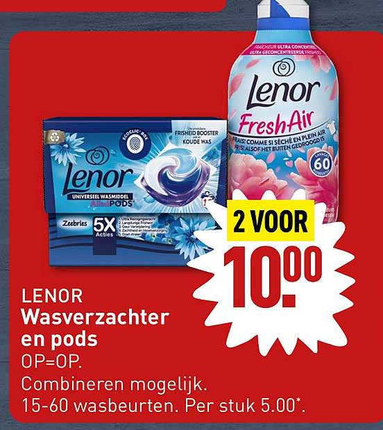 LENOR Wasverzachter en pods