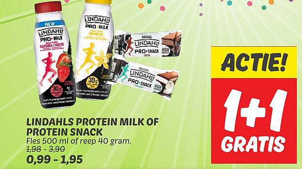 LINDAHLS PROTEIN MILK OF PROTEIN SNACK