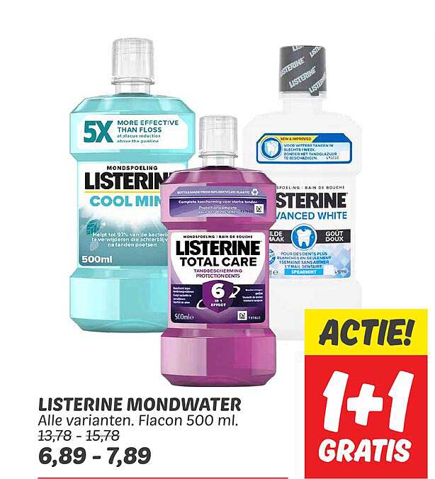 LISTERINE MONDWATER