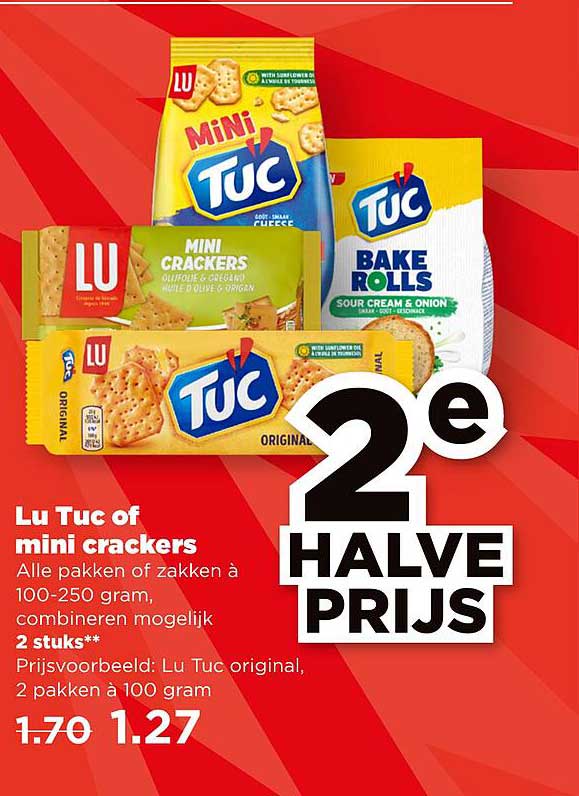 Lu Tuc of mini crackers