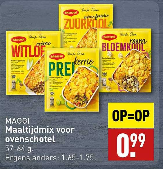 MAGGI Maaltijdmix voor ovenschotel