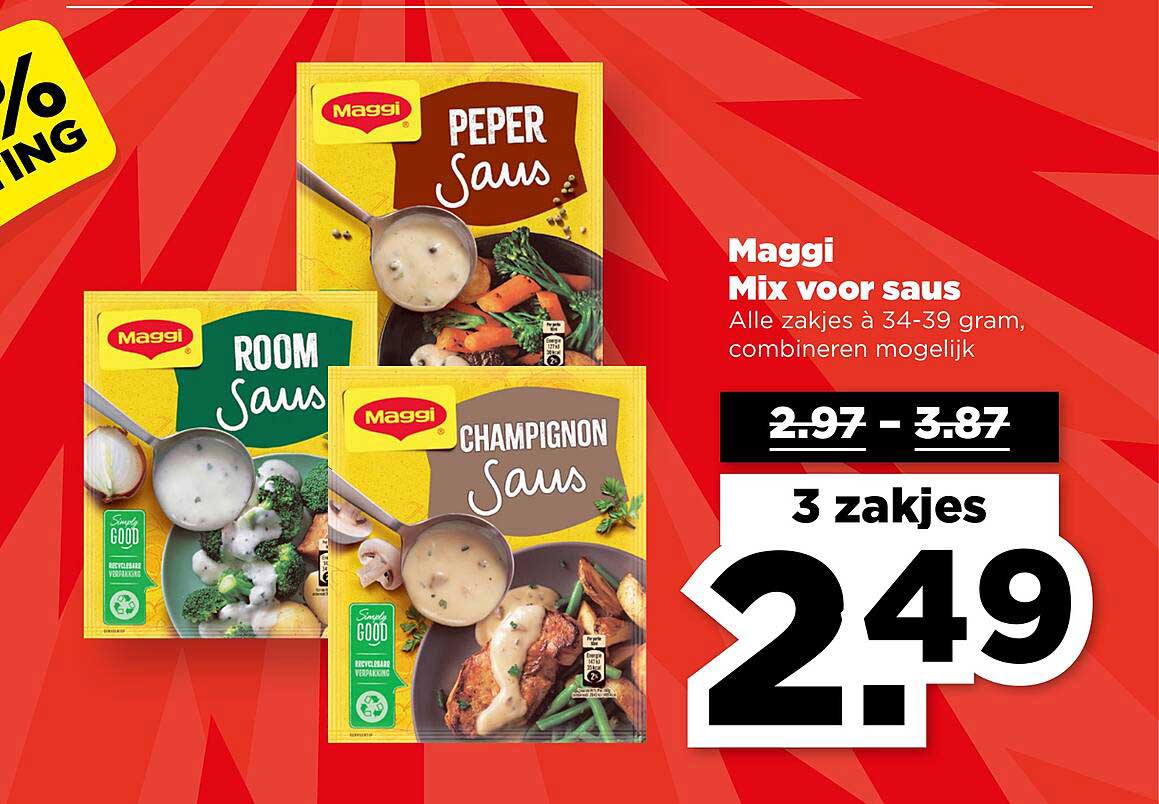 Maggi Mix voor saus