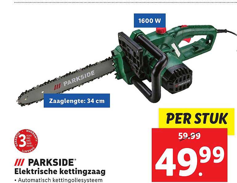 PARKSIDE Elektrische kettingzaag