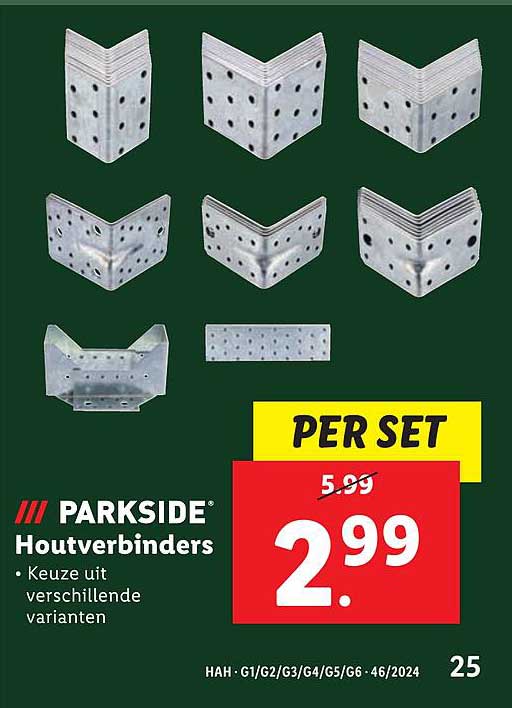 PARKSIDE Houtverbinder