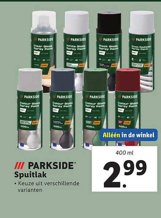 PARKSIDE Spuitlak