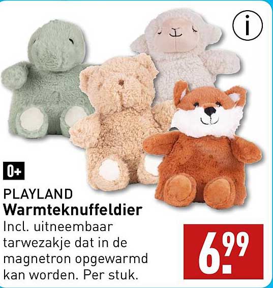 PLAYLAND Warmteknuffeldier