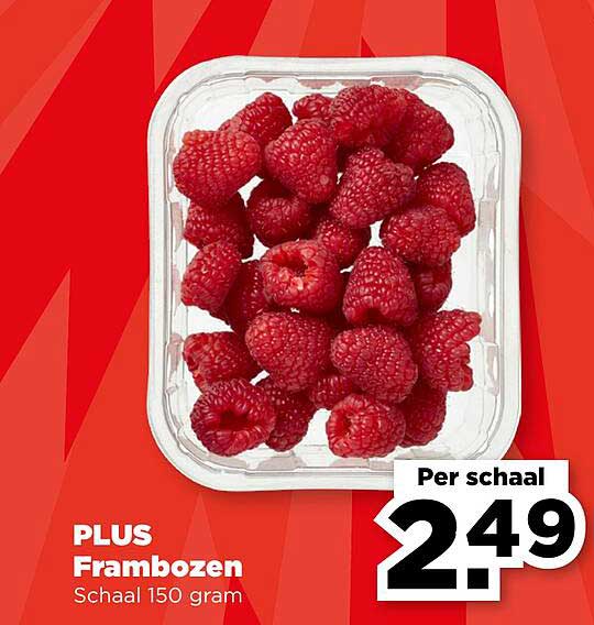 PLUS Frambozen