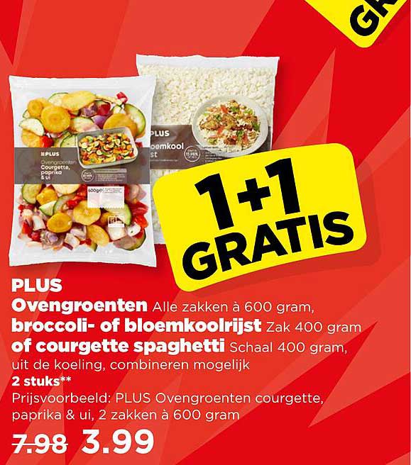 PLUS Oven groenten